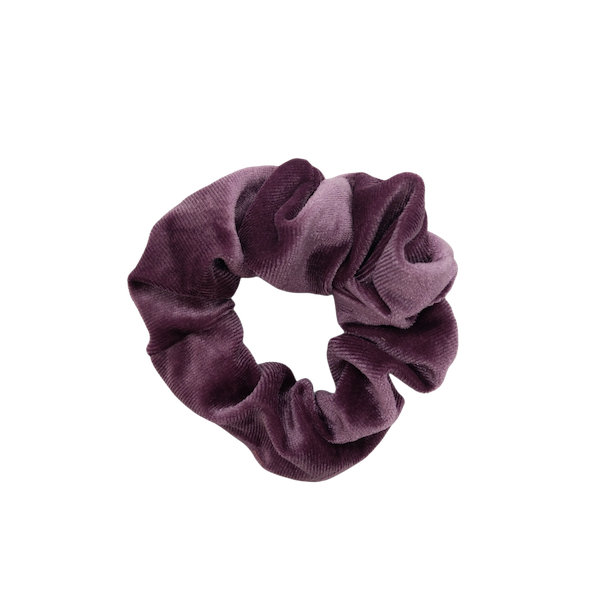 Sammets-scrunchie - Lila