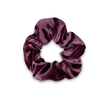 Sammets-scrunchie - Lila
