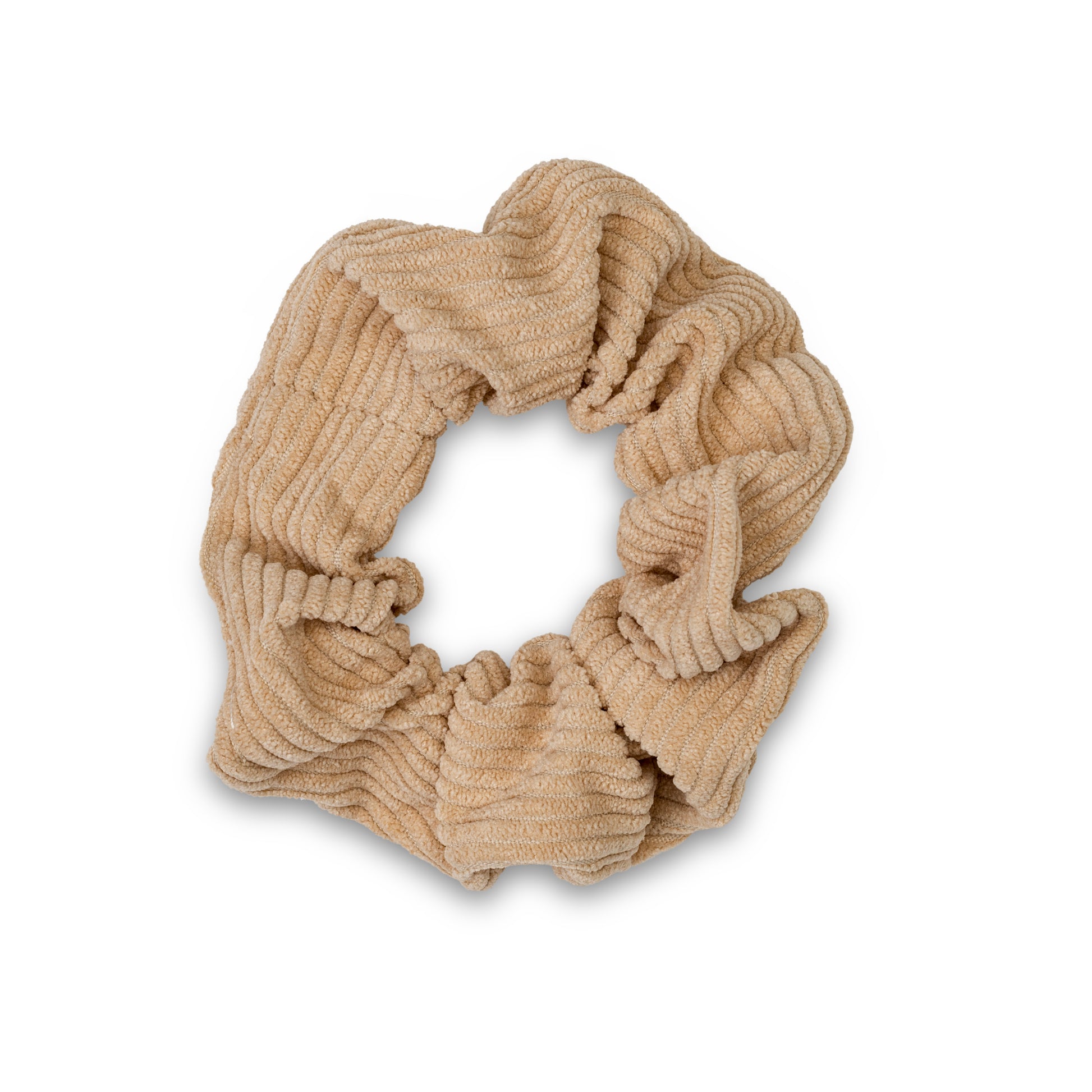 Ribbad Scrunchie - Naken