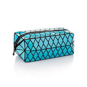 Laserskuren kosmetisk väska - Blå